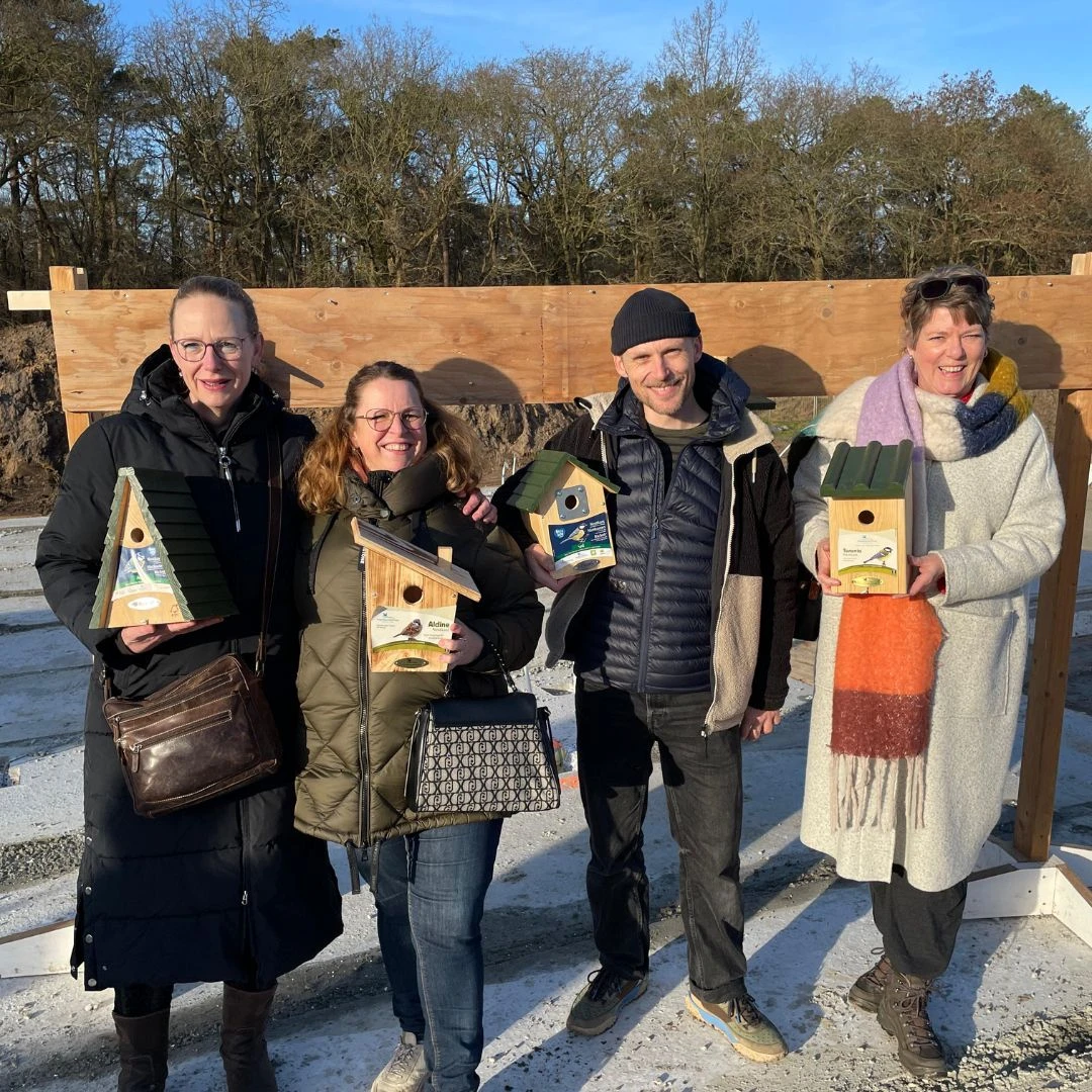 Feestelijke start 8 woningen 'Groen Wonen in Norg'